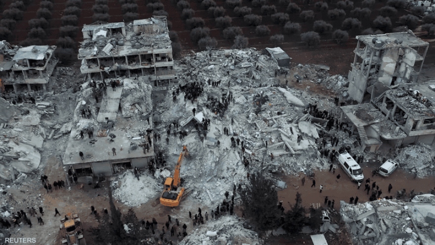 Số người chết vì trận động đất ở Thổ Nhĩ Kỳ và Syria vượt quá 9.400